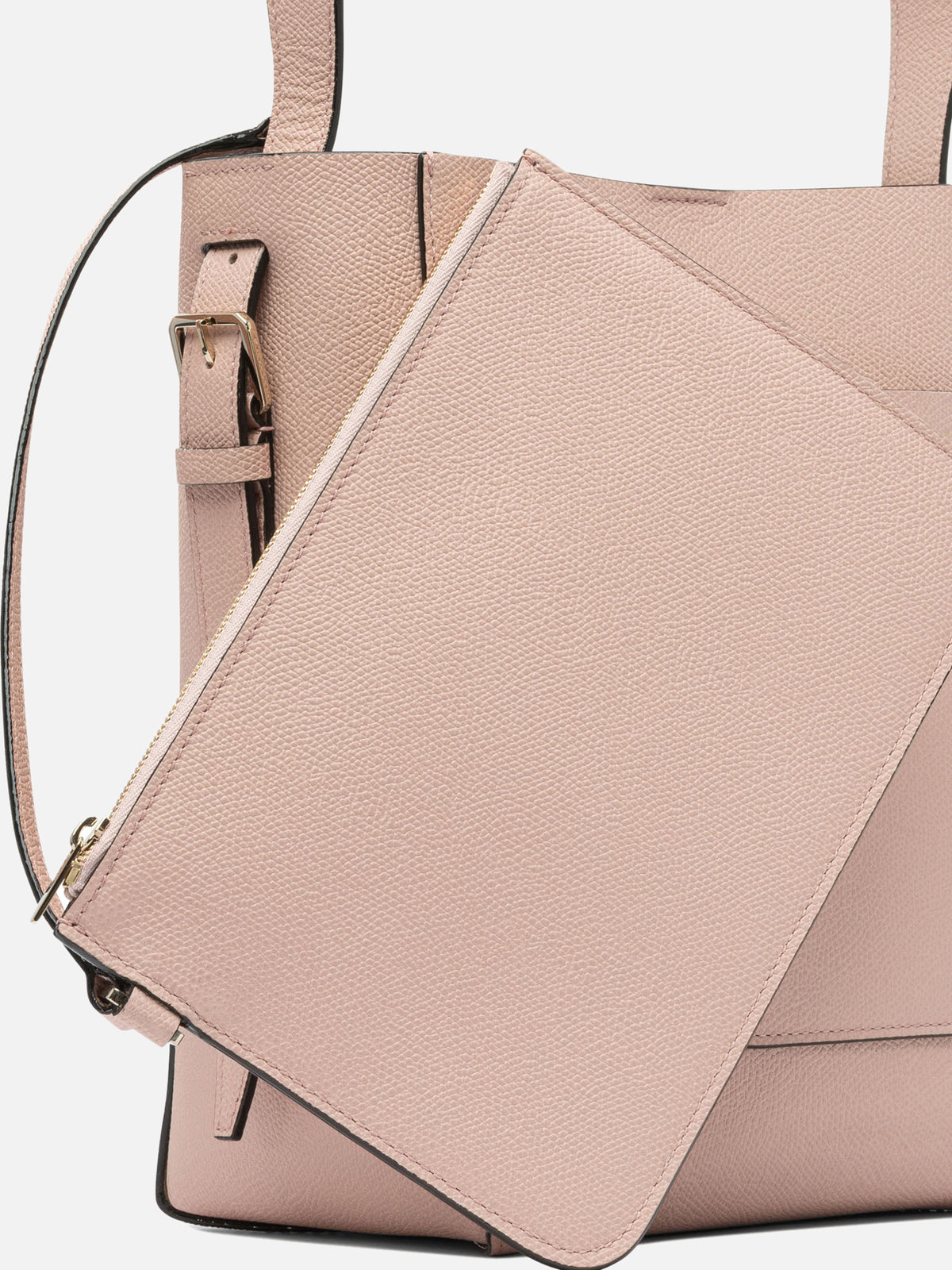 Valextra "Soft Mini" Bucket Bag Pink - VIETTI
