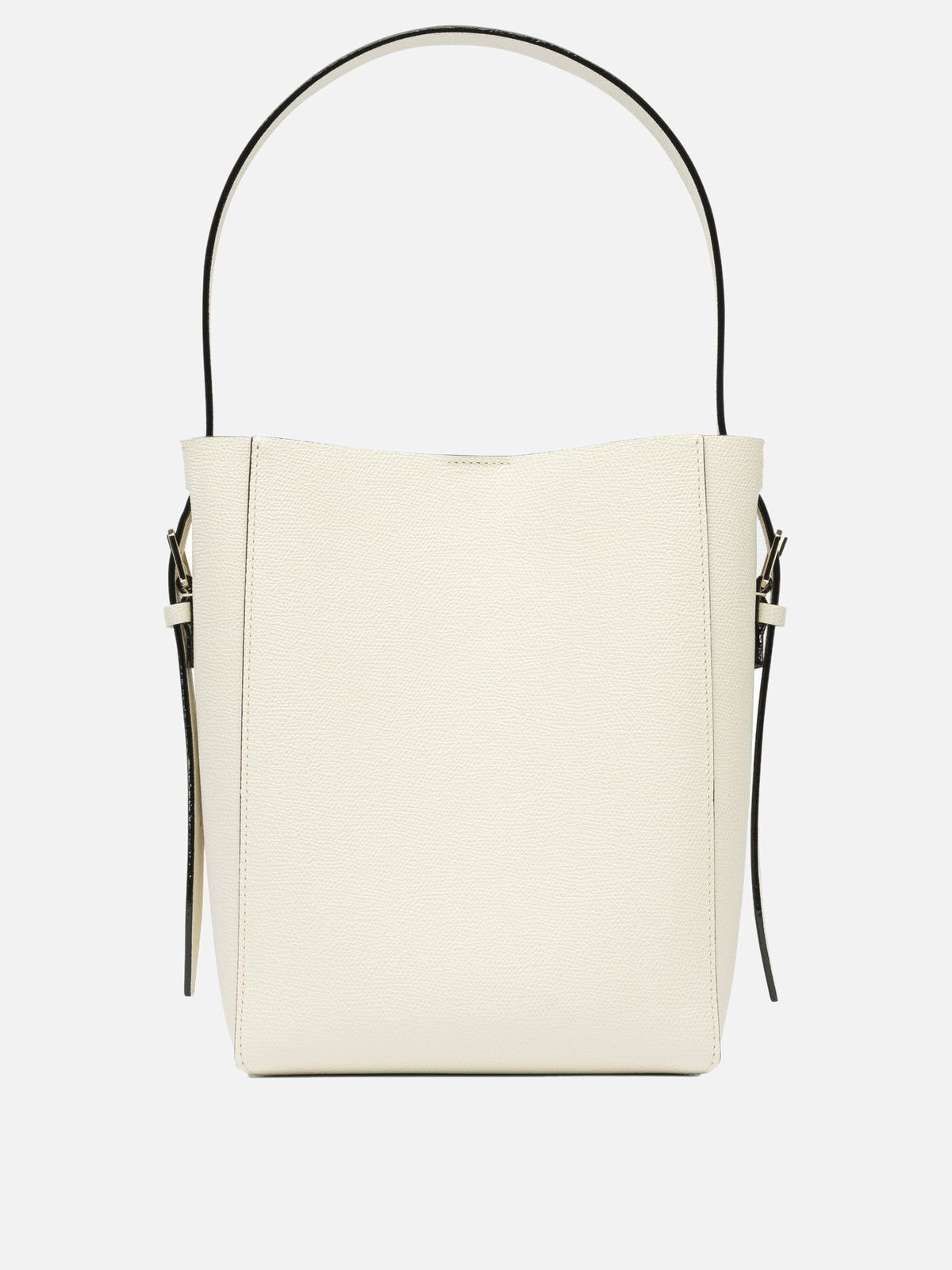 Valextra "Soft Mini" Bucket Bag White - VIETTI