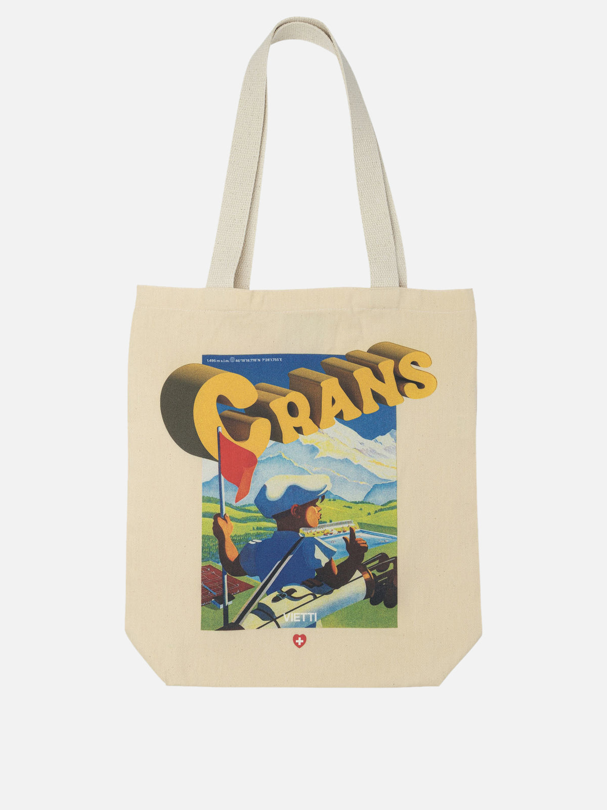 VIETTI Merchandise "Crans" tote bag Beige