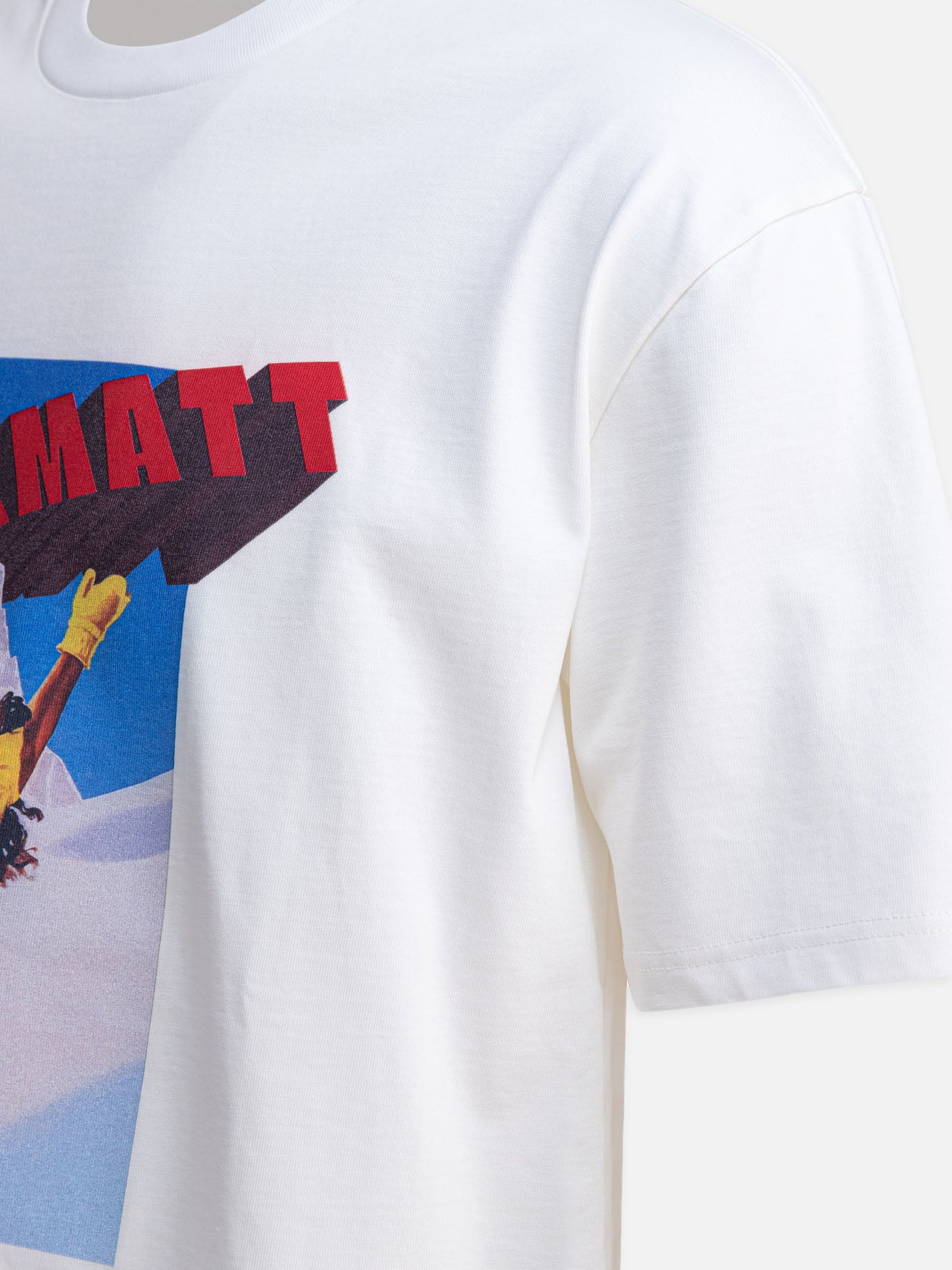 T-shirt girocollo Print  Bianco - VIETTI Merchandise Uomo | PDP | VIETTI Online Store | Zoom-Modal_4
