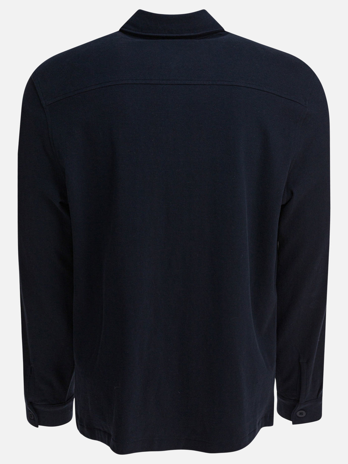 Vince Cotton suede jacket Blue - VIETTI