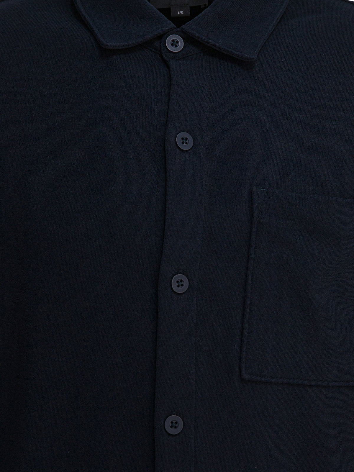 Vince Cotton suede jacket Blue - VIETTI