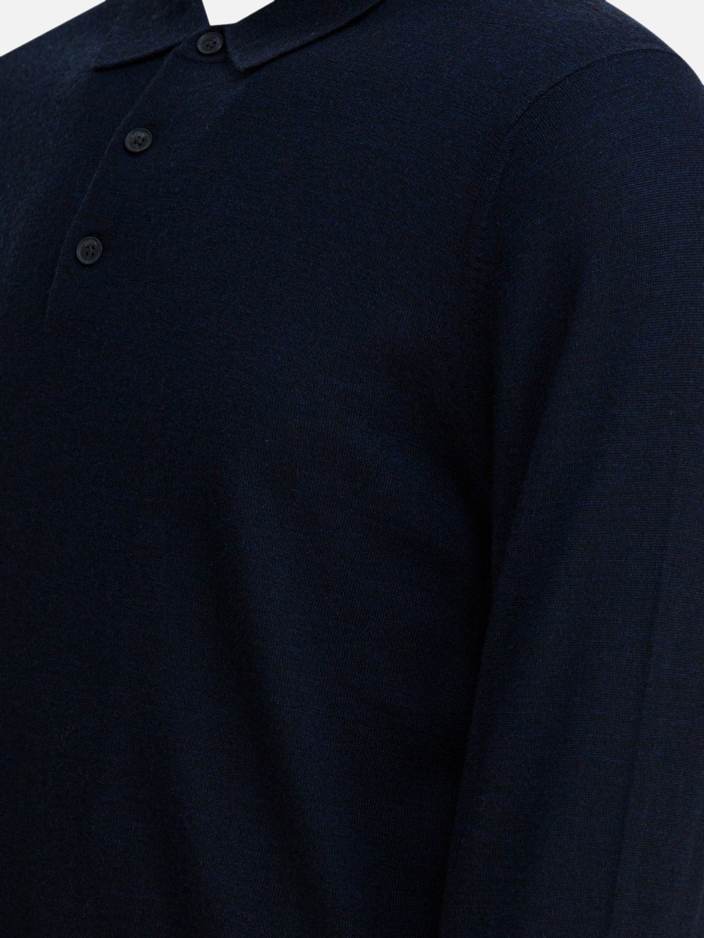 Polo con bottoni Solid colour  Blu - Vince Uomo | PDP | VIETTI Online Store | Zoom-Modal_4
