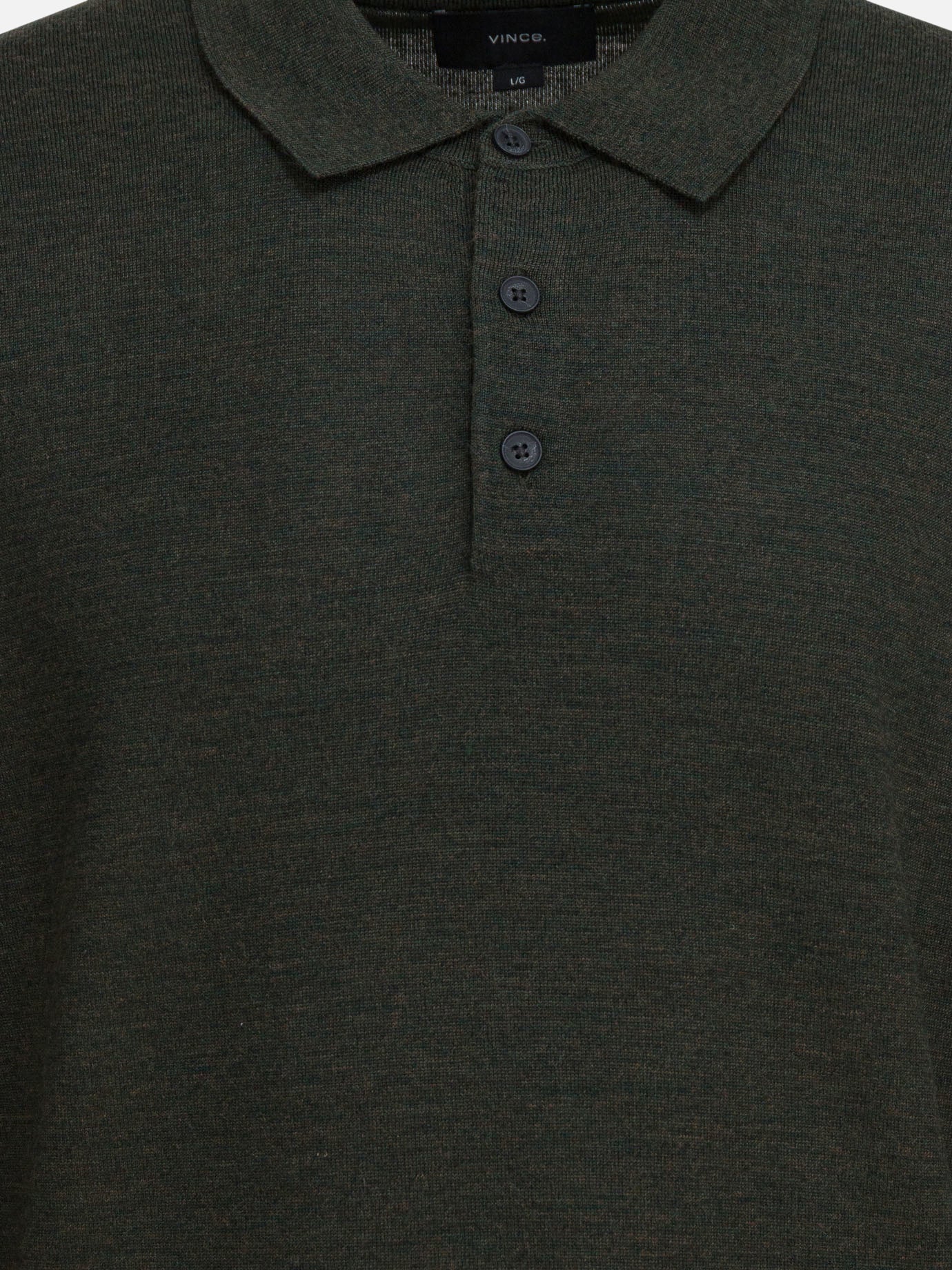 Polo shirts with buttons Solid colour  Grey - Vince Men | PDP | VIETTI Online Store | Zoom-Modal_3
