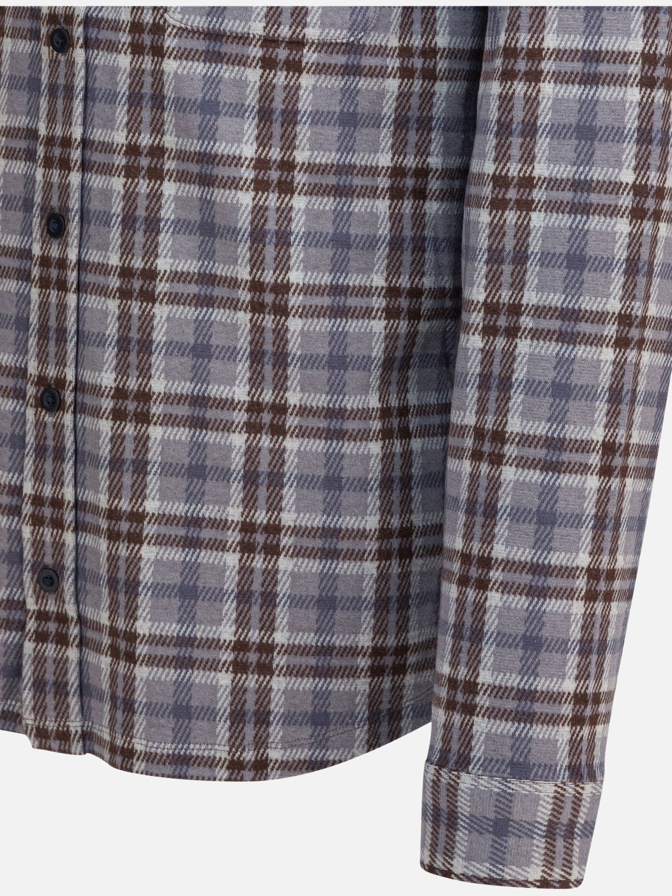 Giacche overshirt Plaid  Grigio - Vince Uomo | PDP | VIETTI Online Store | thumbnail_4