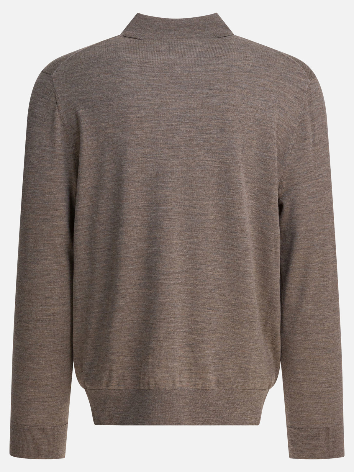 Vince Wool and cashmere polo shirt Grey - VIETTI