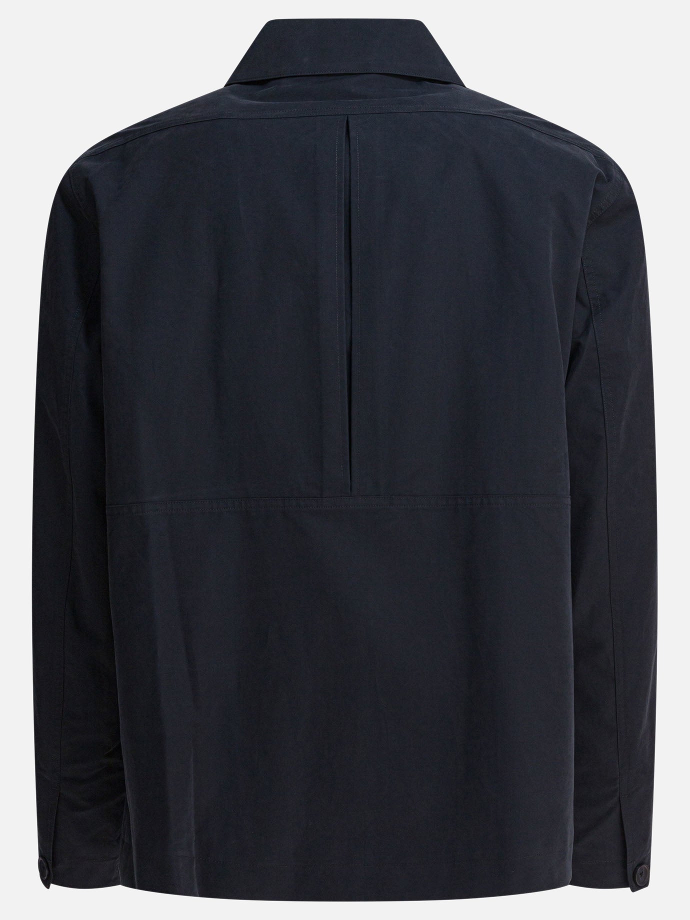 Giacche overshirt Solid colour  Blu - Vince Uomo | PDP | VIETTI Online Store | thumbnail_2