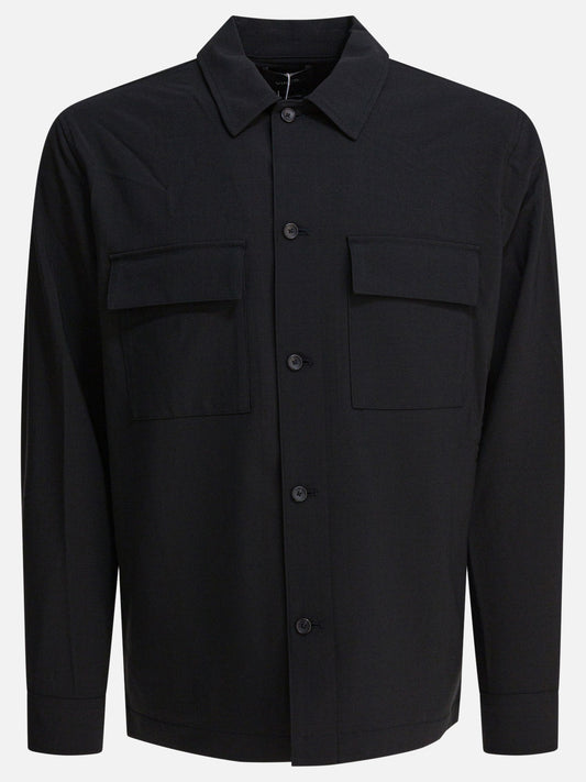 Overshirt jackets Solid colour  Black - Vince Men | PDP | VIETTI Online Store 
