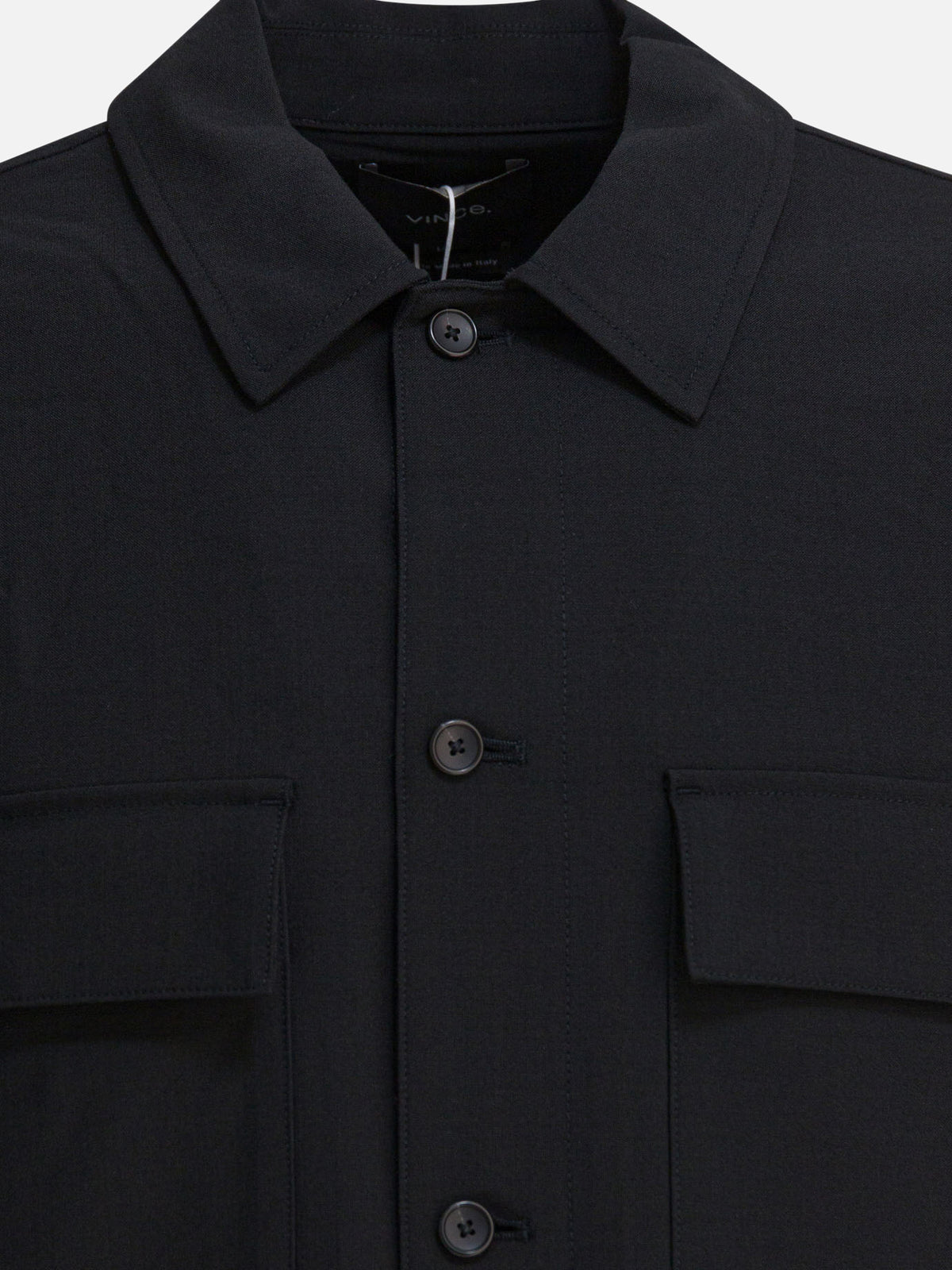 Vince Overshirt jacket Black