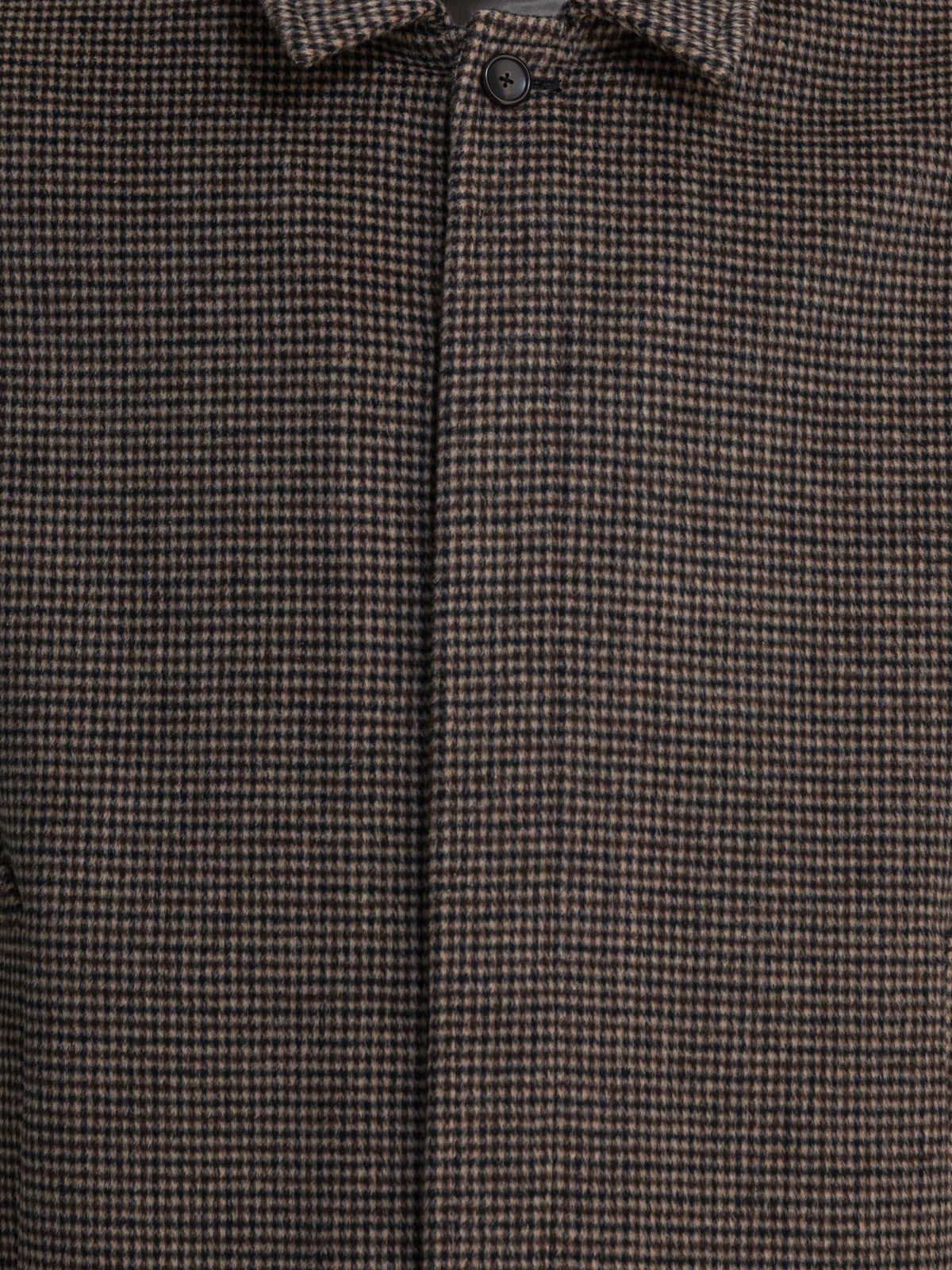 Vince Houndstooth overshirt jacket Brown