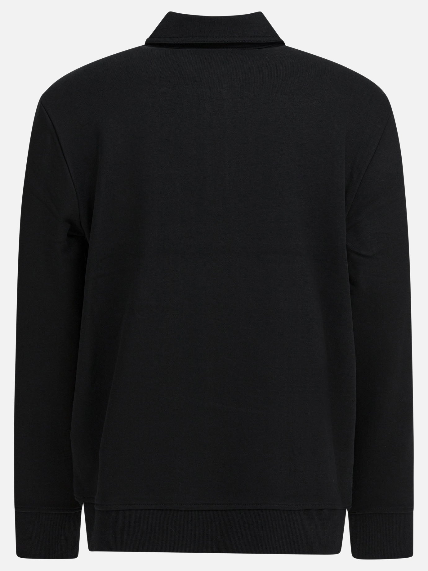 Polo con bottoni Solid colour  Nero - Vince Uomo | PDP | VIETTI Online Store | Zoom-Modal_2
