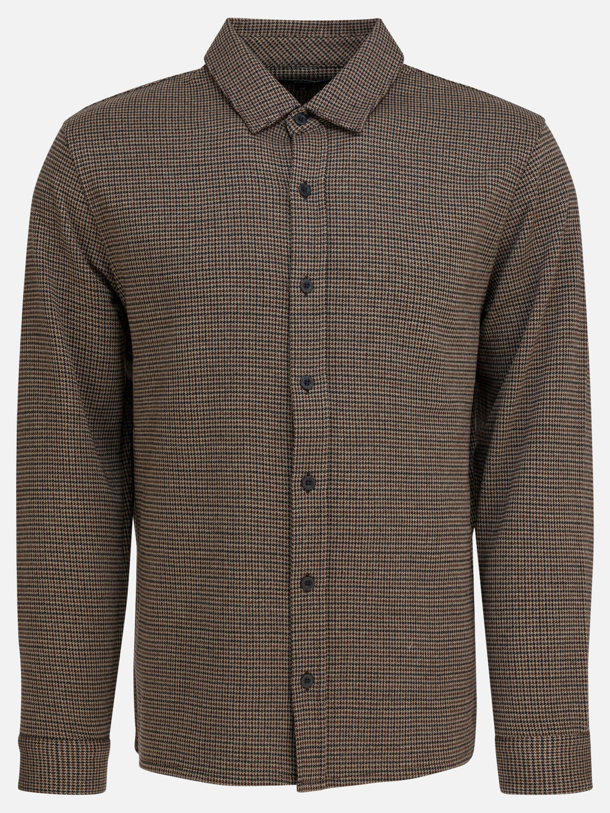 Vince Houndstooth shirt Brown