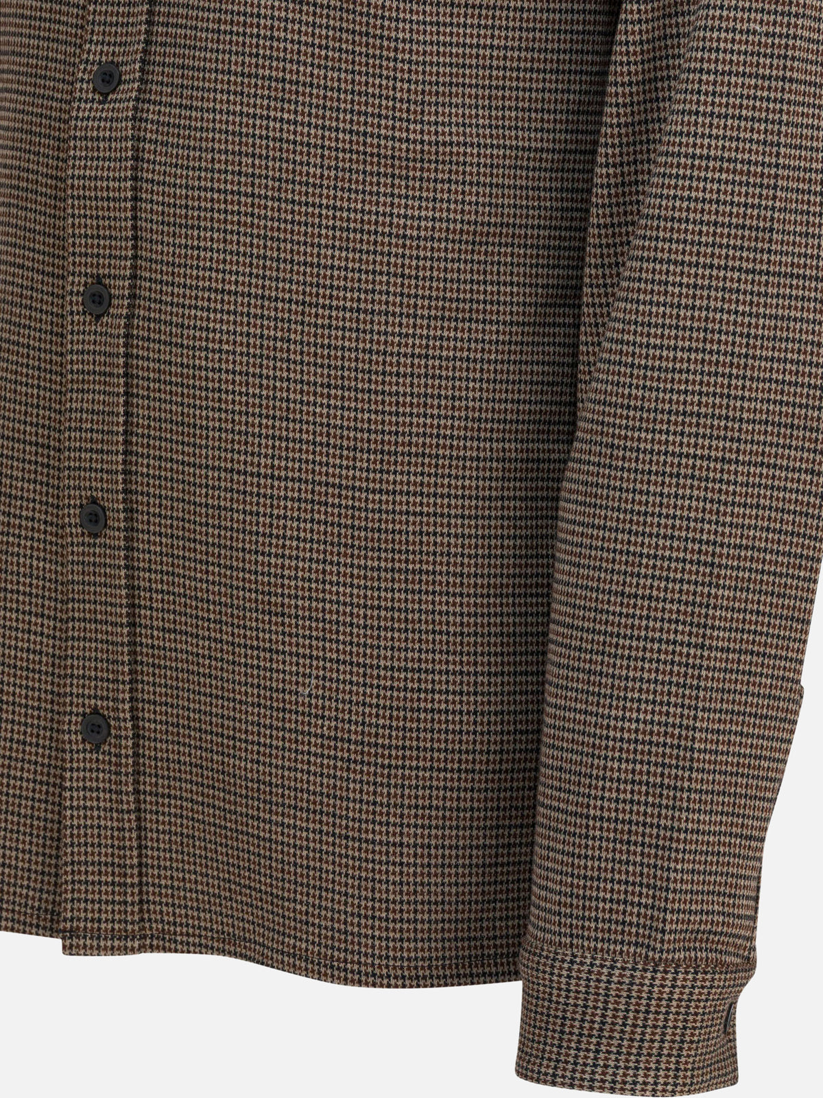 Vince Houndstooth shirt Brown