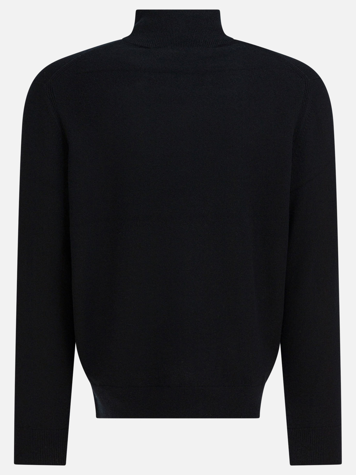 Vince Cashmere sweater with half zipper Black