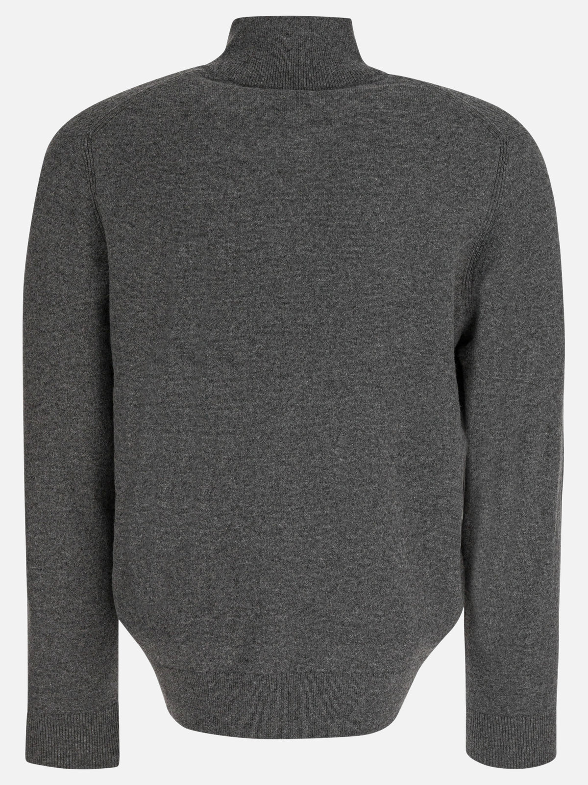 Vince Cashmere sweater with half zipper Grey - VIETTI