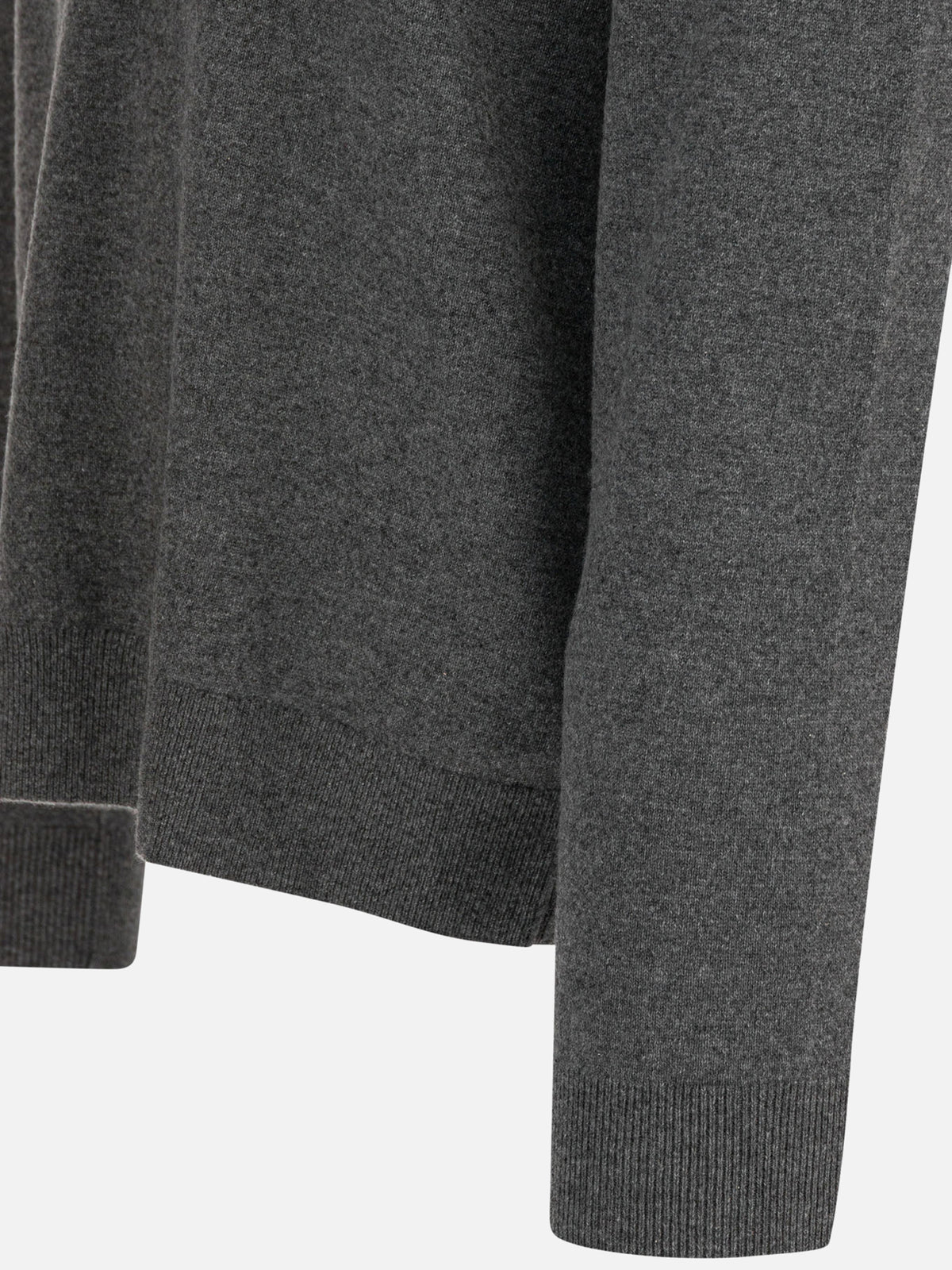 Vince Cashmere sweater with half zipper Grey
