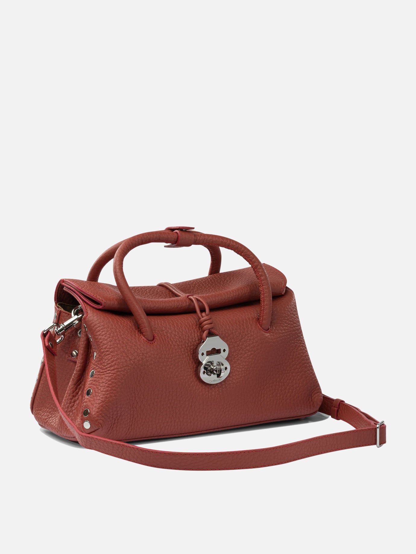 Borse medie 100% cow leather - 100% cotton  Rosso - Zanellato Donna | PDP | VIETTI Online Store | thumbnail_2
