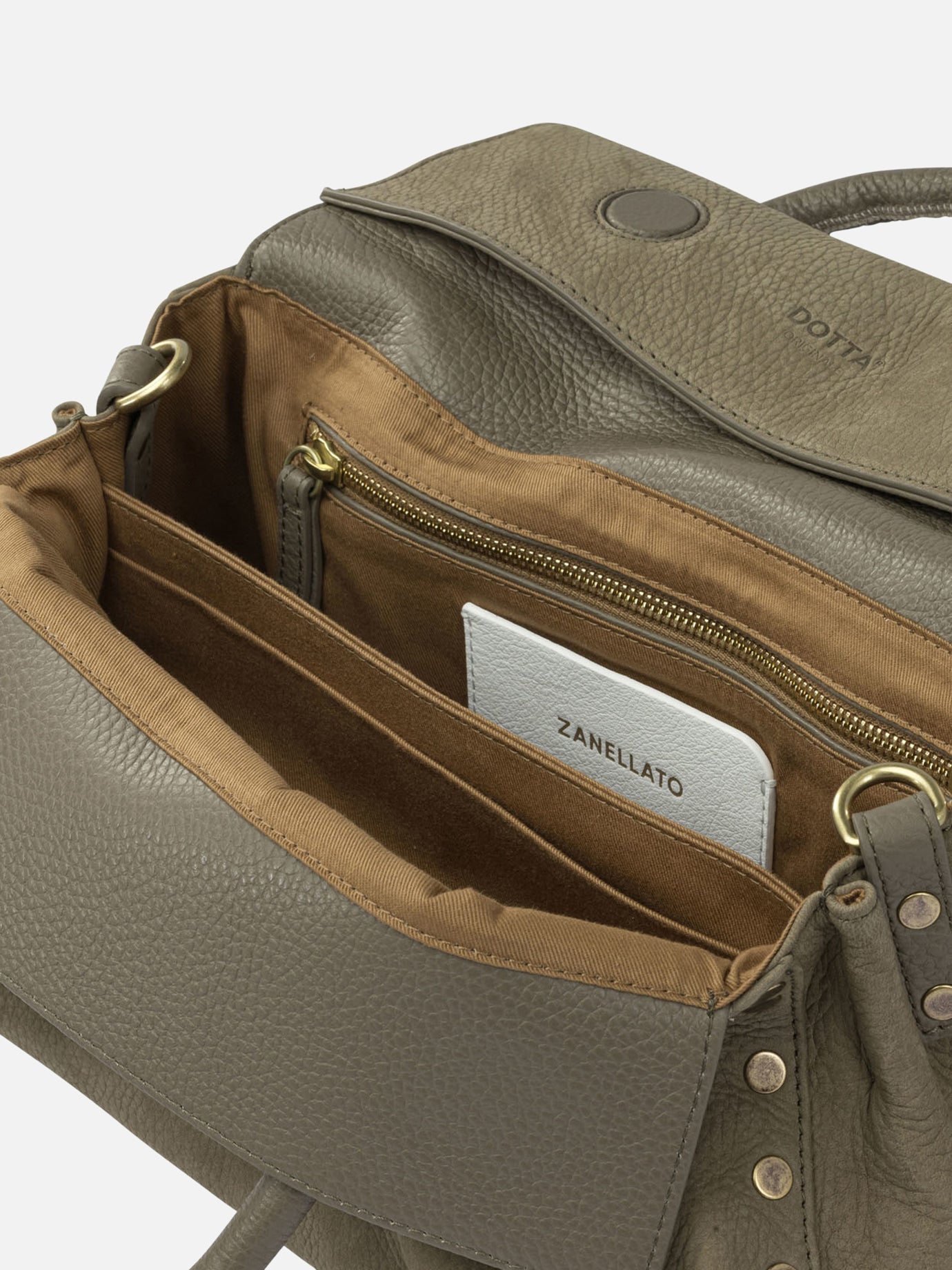 Medium bags 100% leather  Grey - Zanellato Women | PDP | VIETTI Online Store | Zoom-Modal_5
