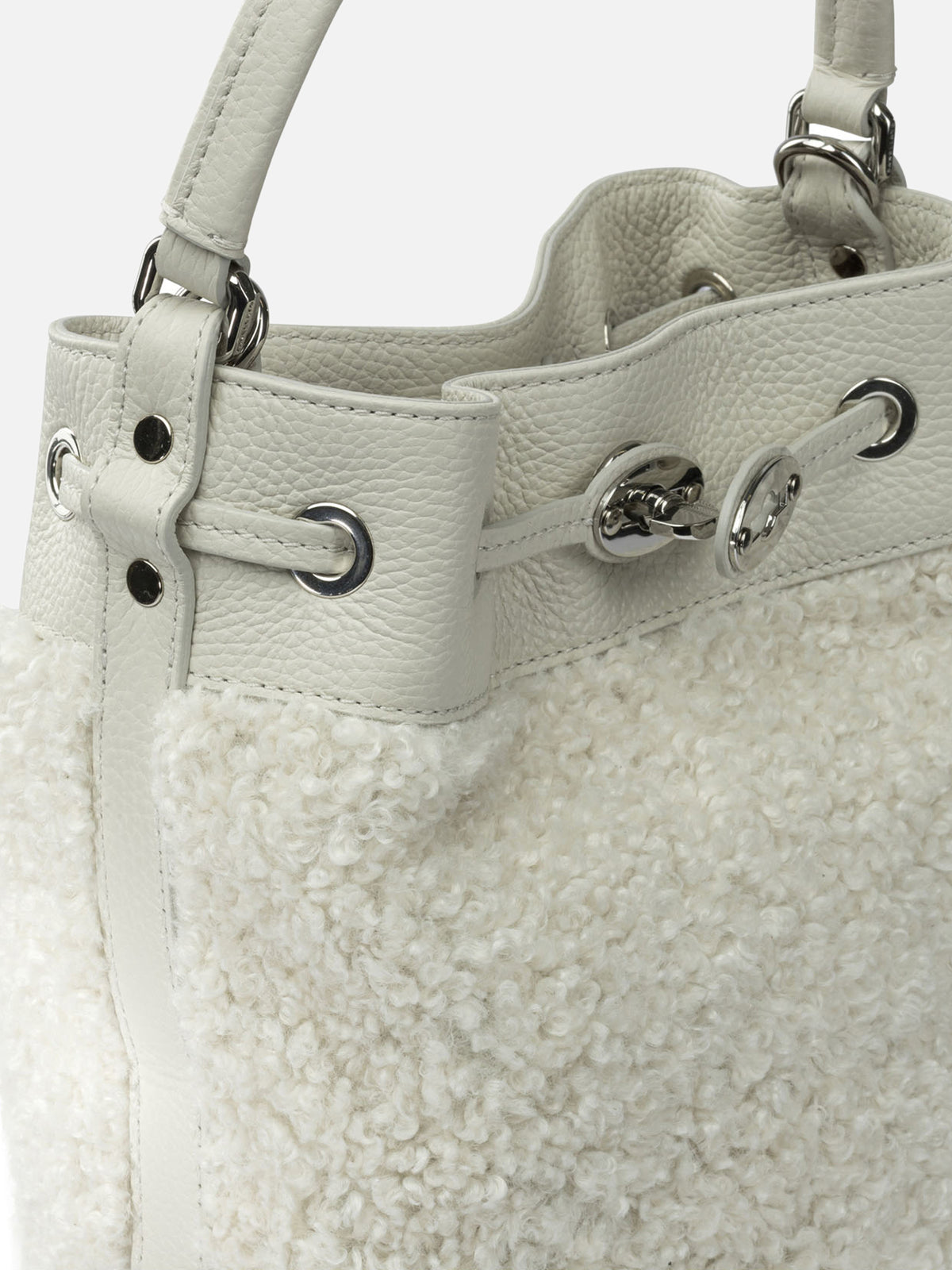 Zanellato Borsa a mano "Mondà® Dolly" piccola Bianco - VIETTI