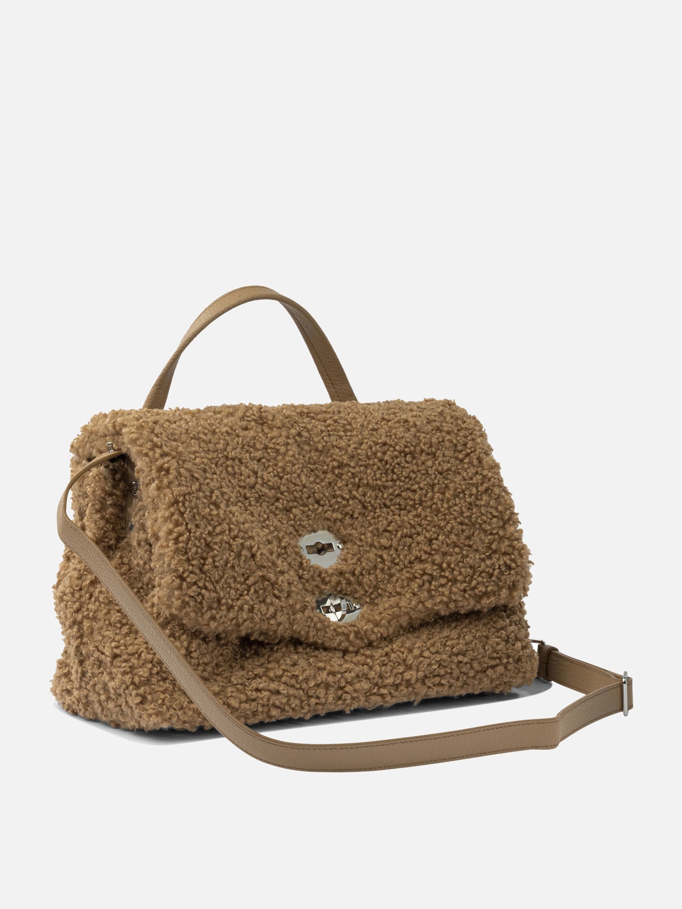 Small bags 100% fabric - 100% leather  Brown - Zanellato Women | PDP | VIETTI Online Store | Zoom-Modal_2
