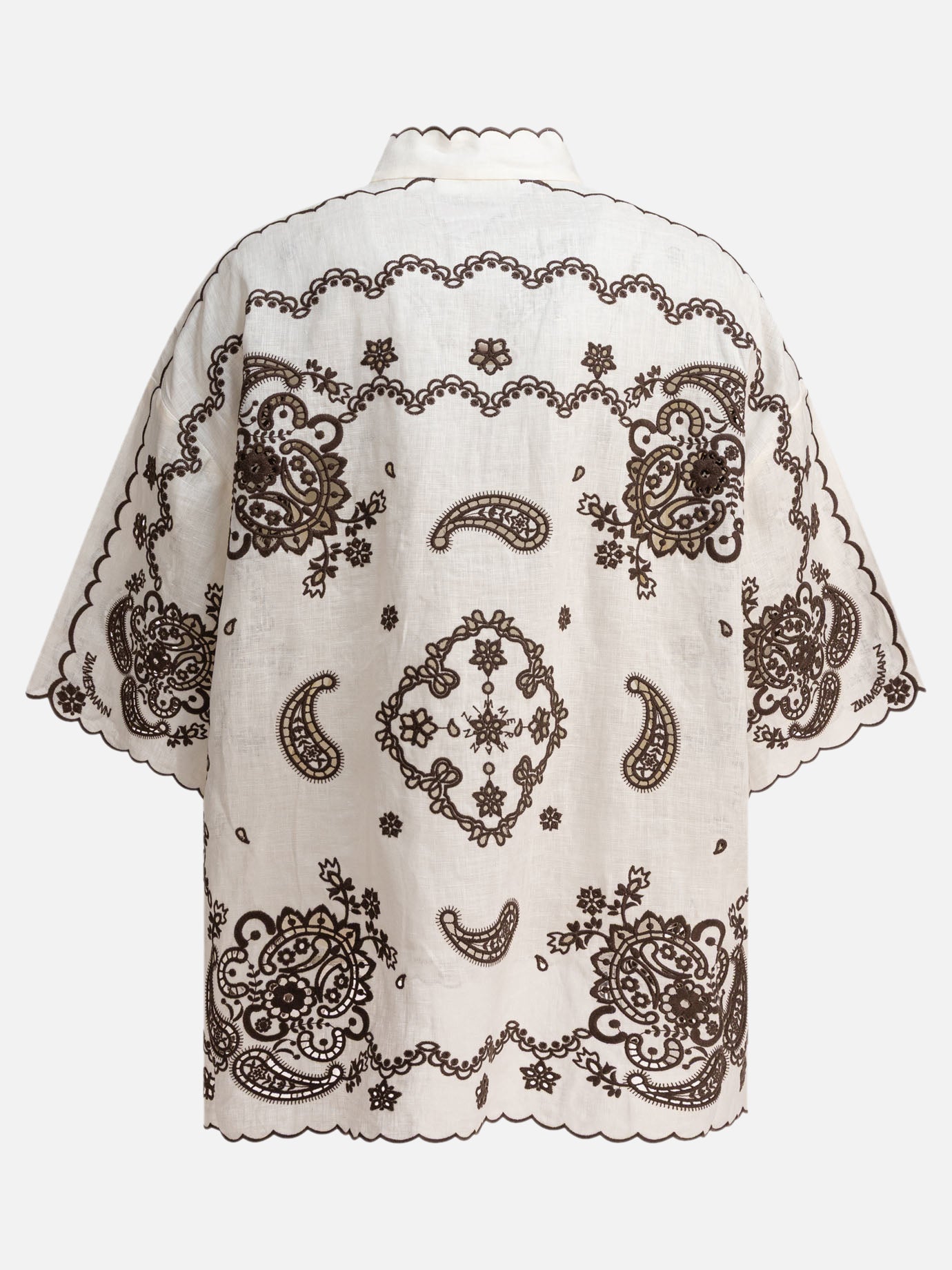 Casual shirts Paisley  Beige - Zimmermann Women | PDP | VIETTI Online Store | Zoom-Modal_2
