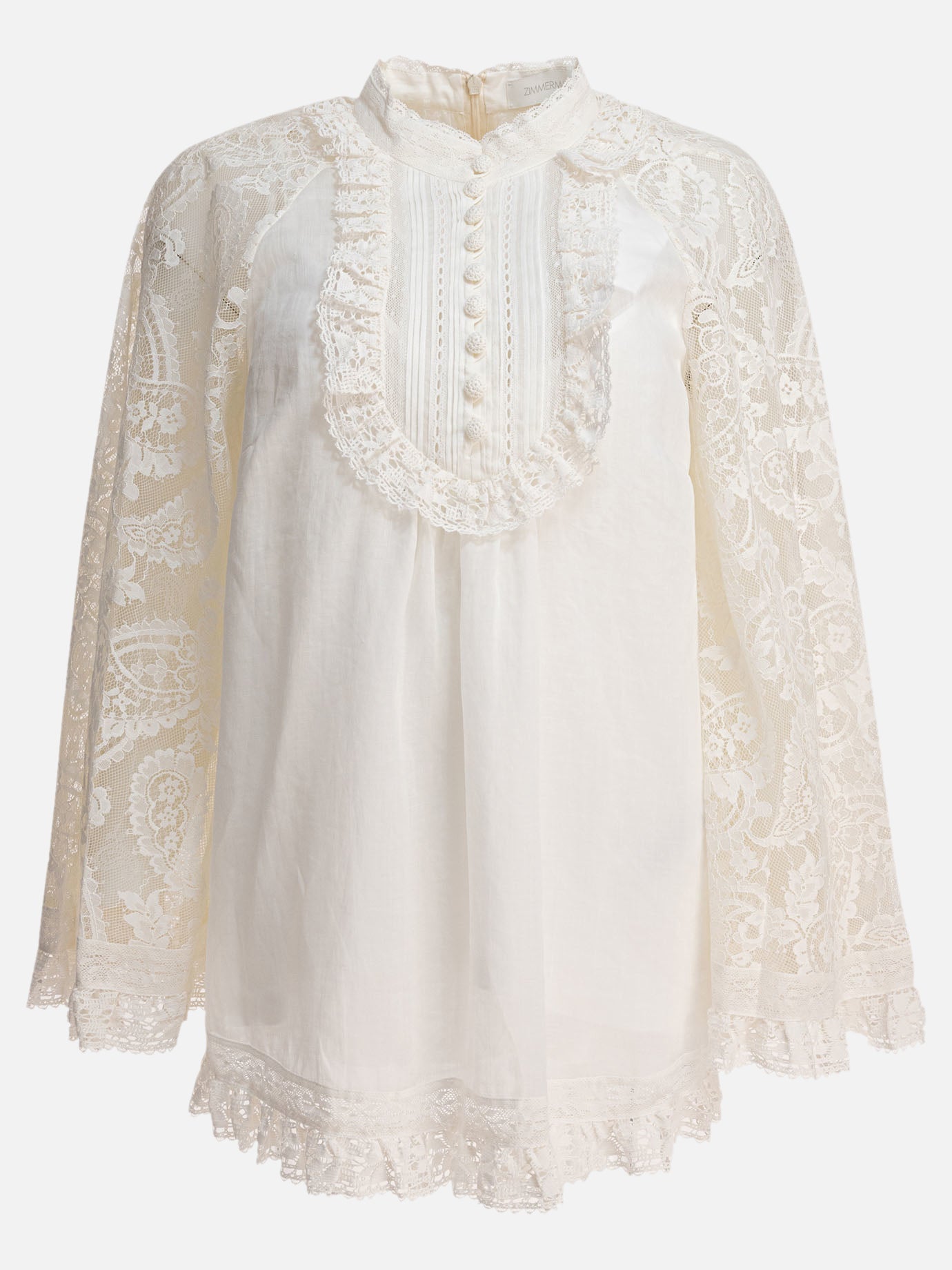 Bluse Embroidered  Beige - Zimmermann Donna | PDP | VIETTI Online Store | thumbnail