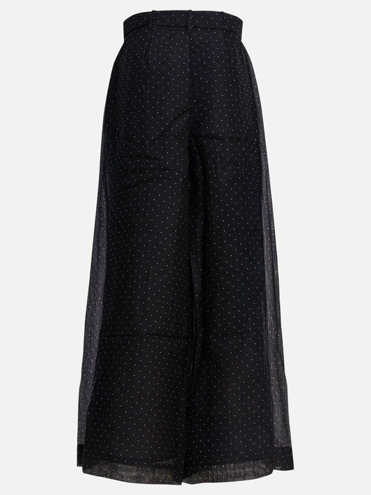 Pantaloni casual Polka dots  Nero - Zimmermann Donna | PDP | VIETTI Online Store | 2
