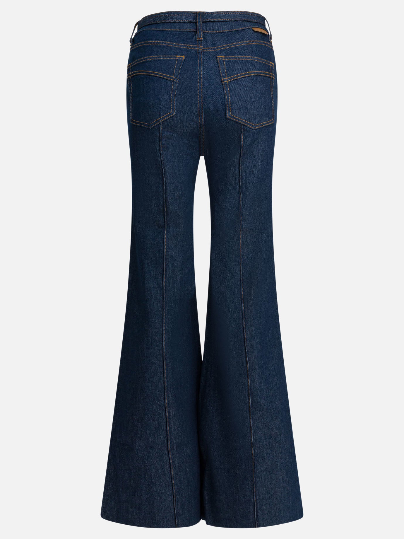 Jeans a gamba larga Denim  Blu - Zimmermann Donna | PDP | VIETTI Online Store | thumbnail_2