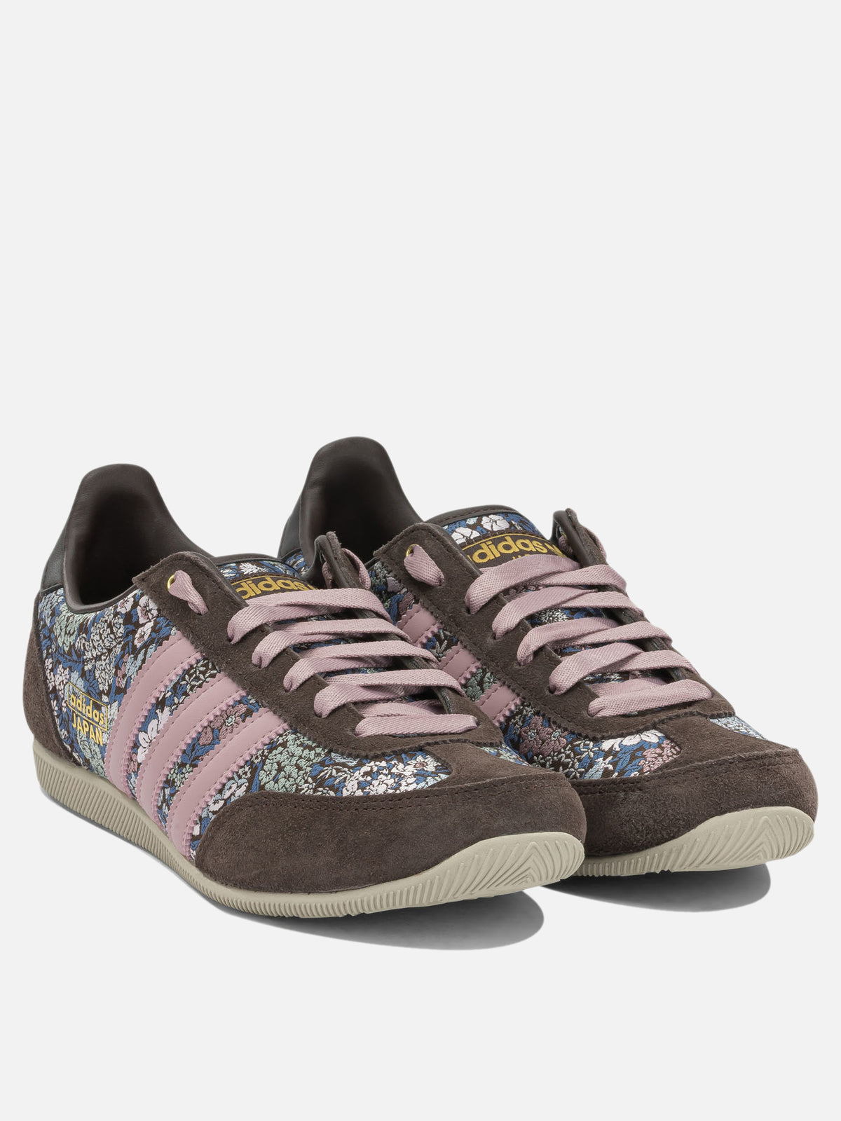 Adidas Originals "Japan x Liberty London" Low-Top Sneakers Brown

