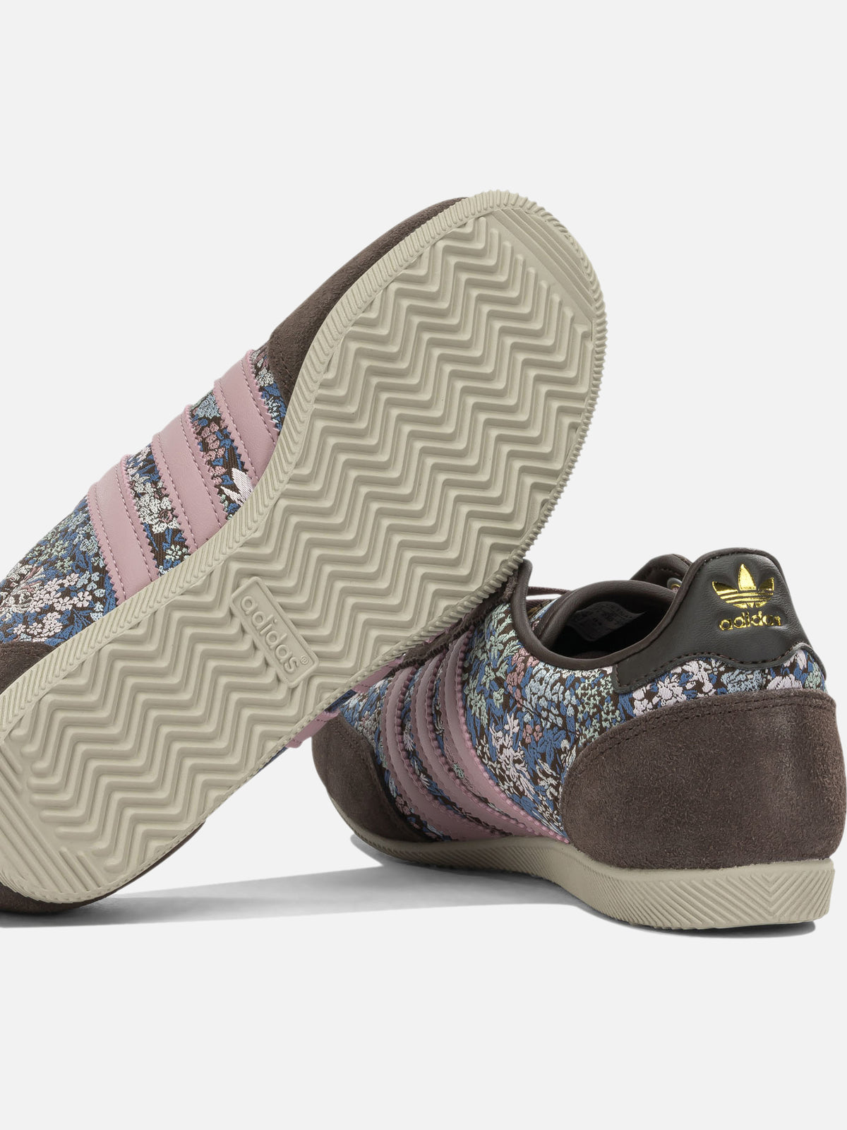 Adidas Originals "Japan x Liberty London" Low-Top Sneakers Brown

