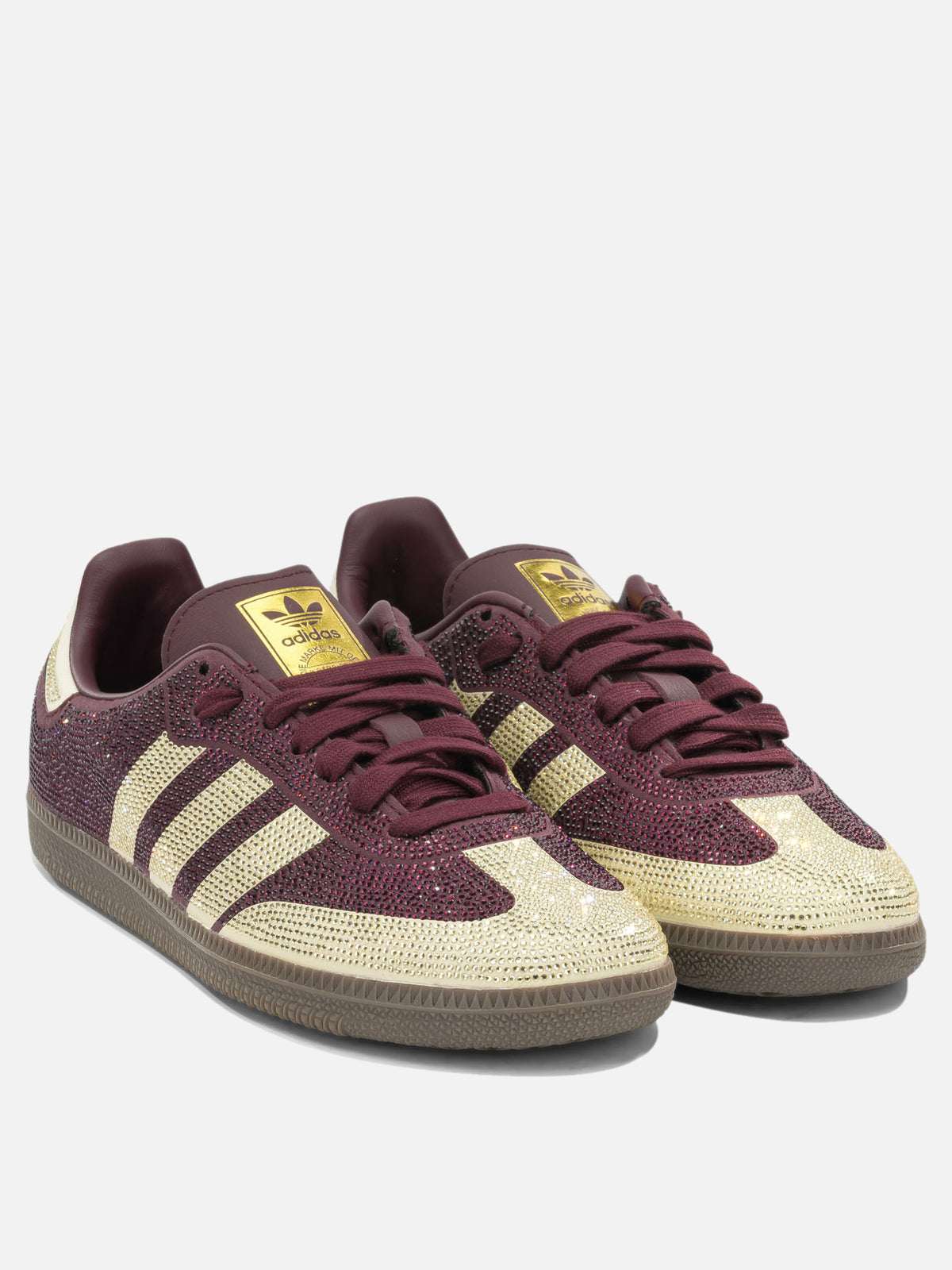 Adidas Originals "Samba OG" Low-Top Sneakers Bordeaux

