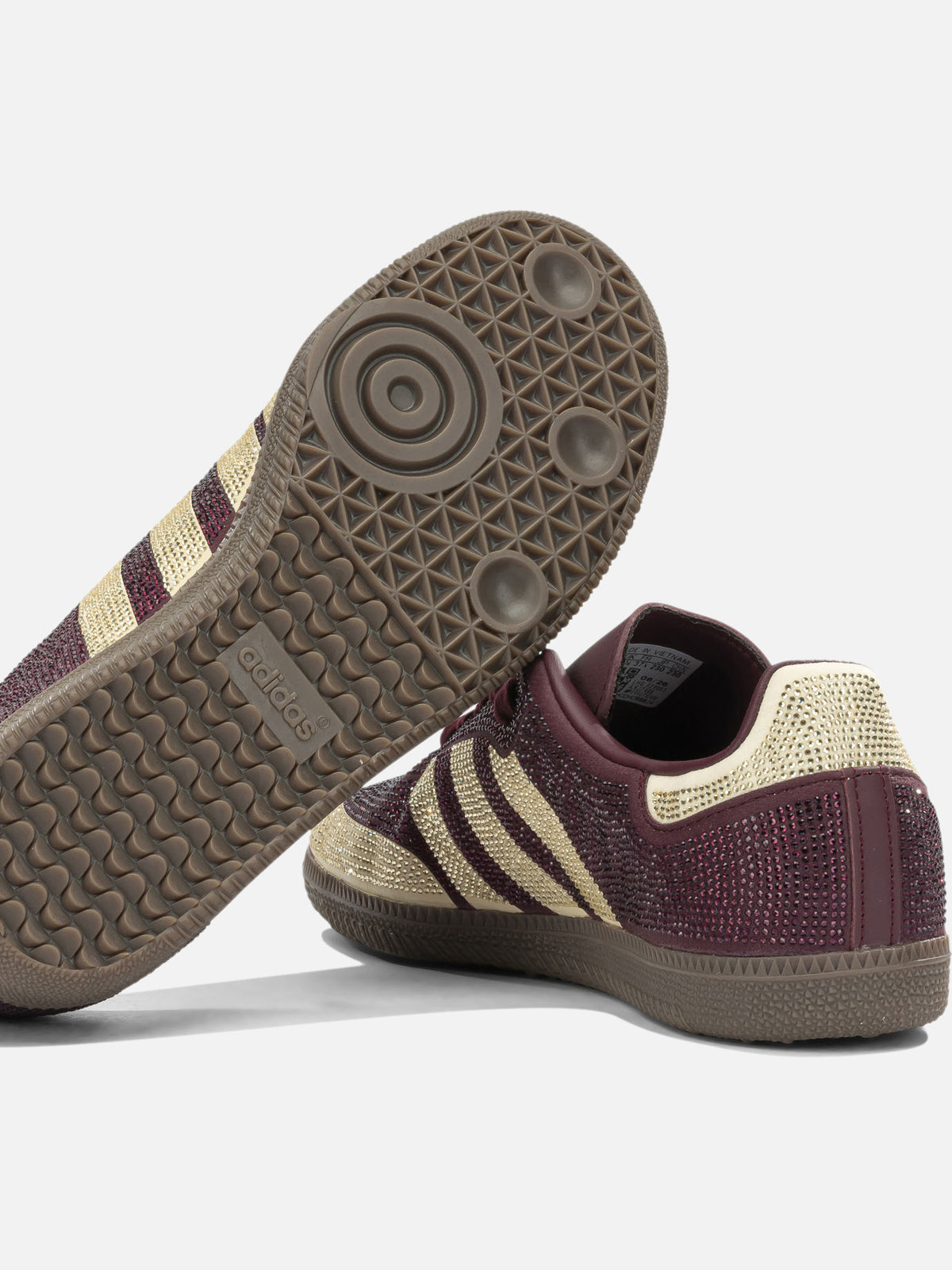 Adidas Originals "Samba OG" Low-Top Sneakers Bordeaux - VIETTI