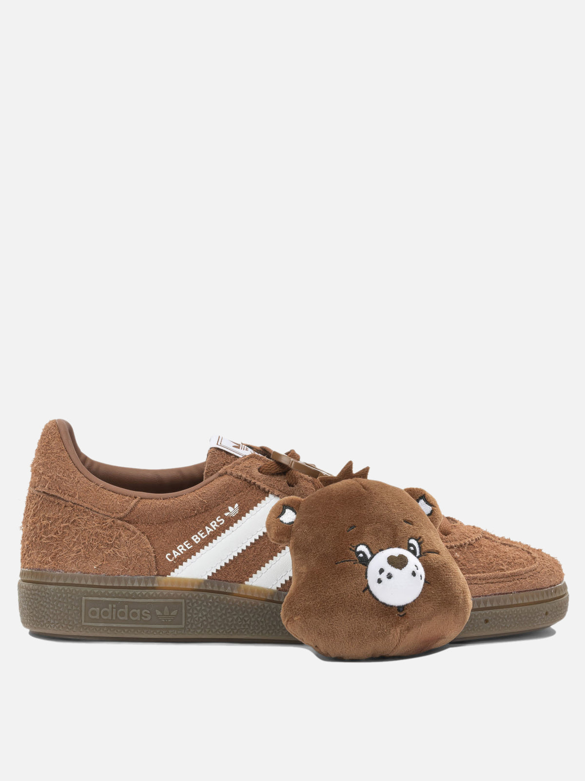 Adidas Originals "Handball Spezial Care Bears x Adidas" Low-Top Sneakers Brown

