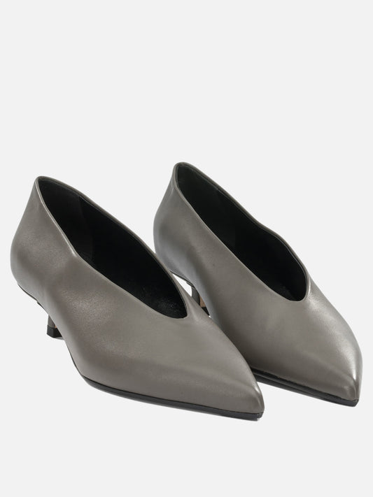 Pumps 100% calf leather - 90% leather 10% rubber  Brown - Aeyde Women | PDP | VIETTI Online Store | 2

