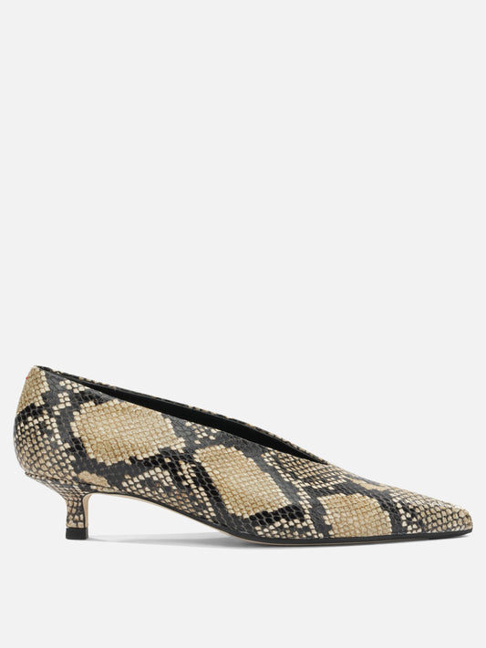 Décolleté 100% calf leather - 90% leather 10% rubber  Beige - Aeyde Donna | PDP | VIETTI Online Store 
