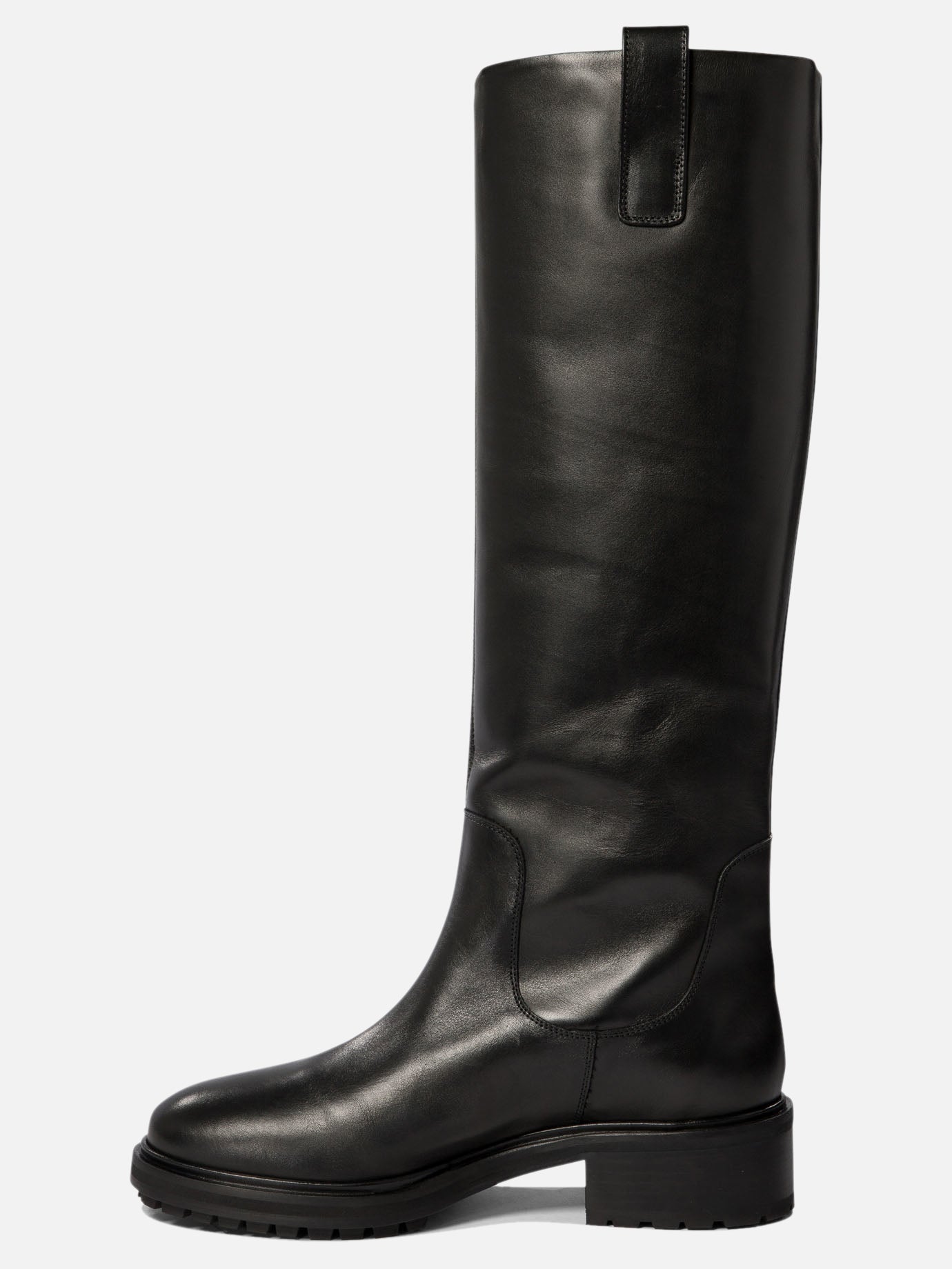 Knee-high 100% leather - 100% rubber  Black - Aeyde Women | PDP | VIETTI Online Store | thumbnail_3