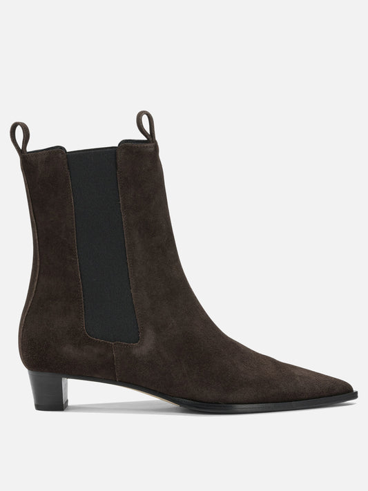 Aeyde "Kiki" Chelsea ankle boots Brown

