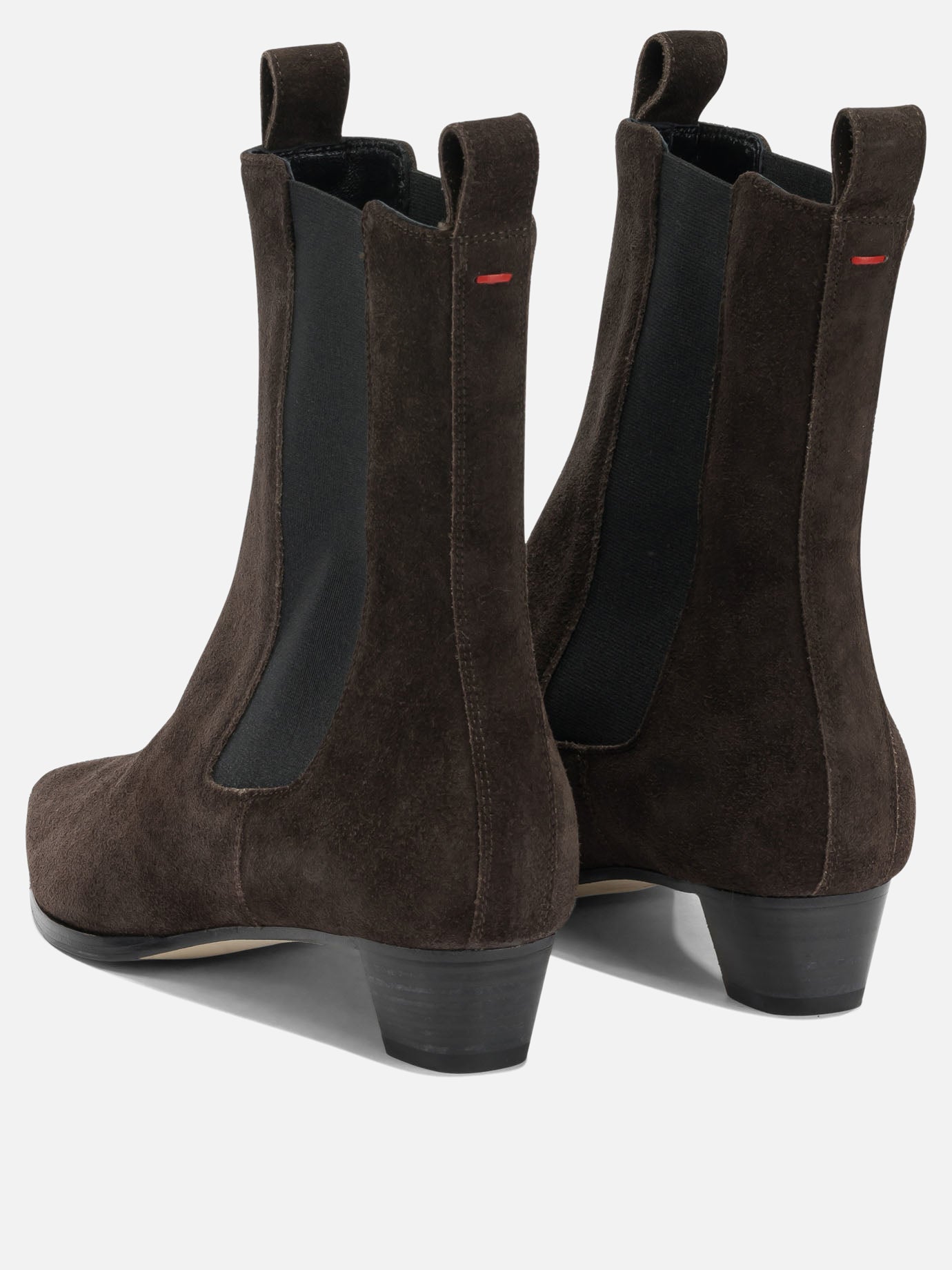 Stivaletti Chelsea 100% suede leather - 50% leather 50% rubber  Marrone - Aeyde Donna | PDP | VIETTI Online Store | thumbnail_4