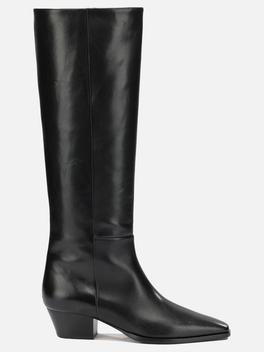 Aeyde "Medea" Knee-High Boots Black

