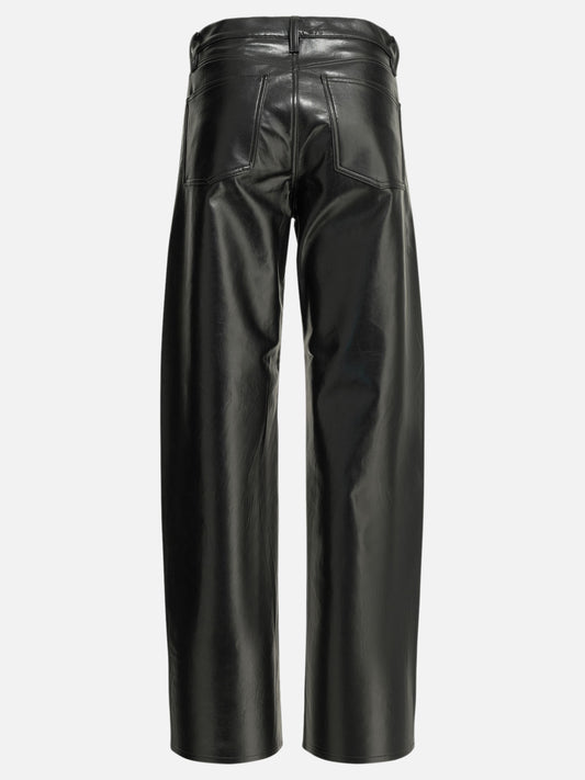 Leisure trousers Solid colour  Black - Agolde Women | PLP | VIETTI Online Store | 2
