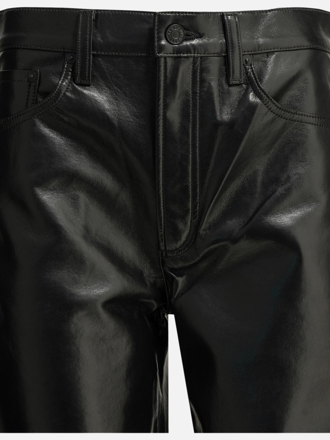 Leisure trousers Solid colour  Black - Agolde Women | PDP | VIETTI Online Store | thumbnail_3