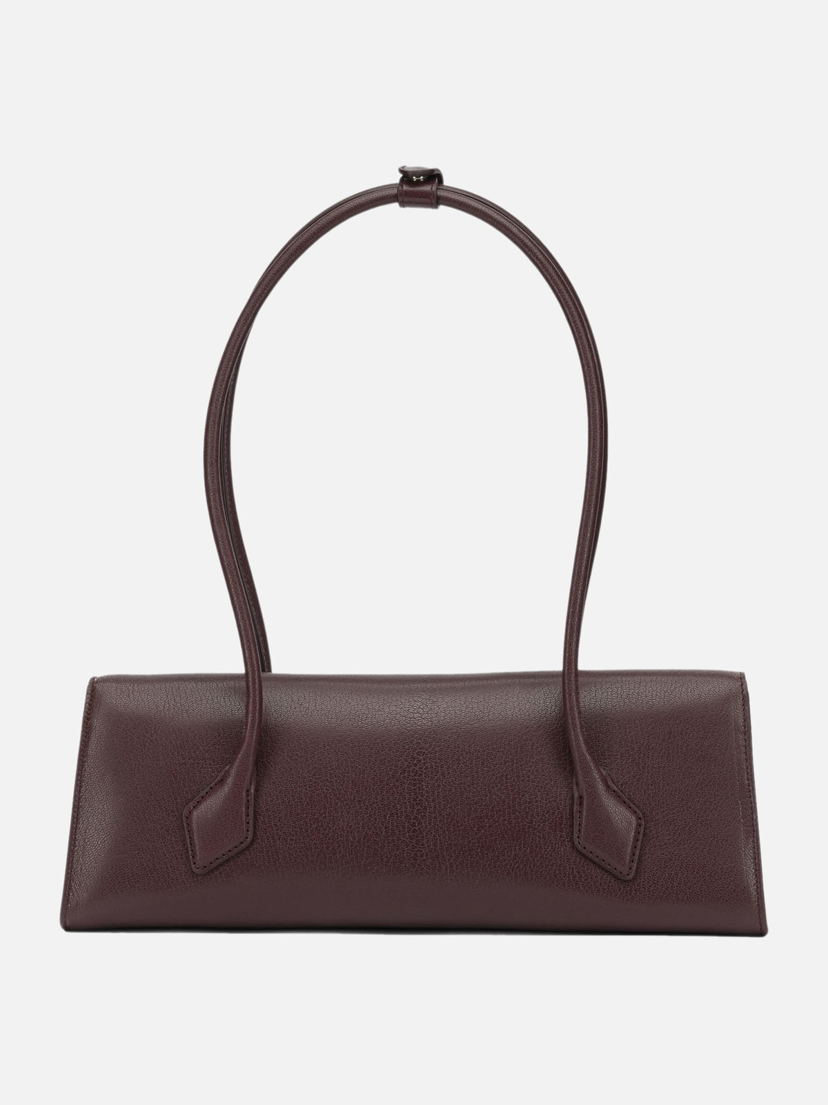 Alaïa "Le Teckel Flap" Medium Shoulder Bag Bordeaux - VIETTI