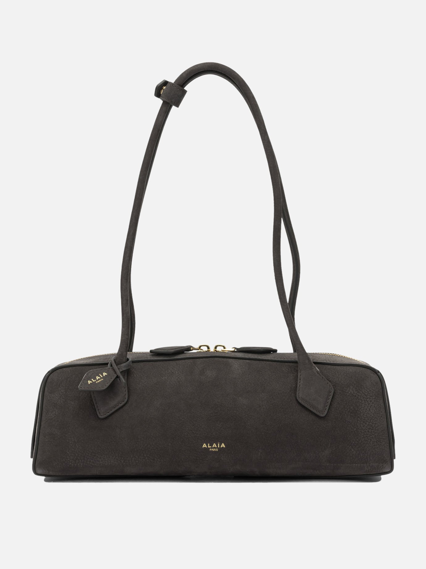 Medium bags 100% calfskin  Grey - Alaïa Women | PDP | VIETTI Online Store | thumbnail