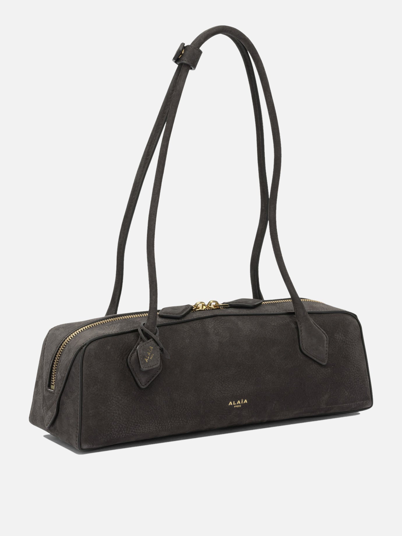 Medium bags 100% calfskin  Grey - Alaïa Women | PDP | VIETTI Online Store | thumbnail_2