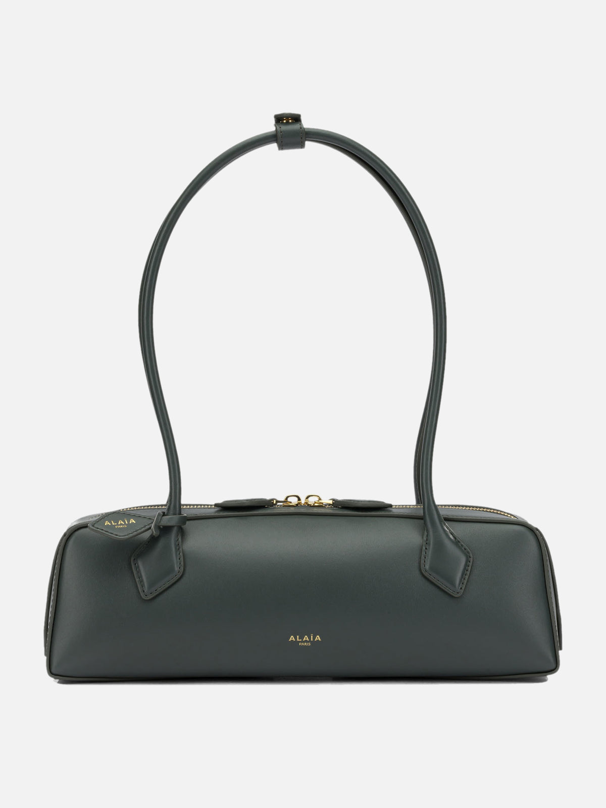 Alaïa "Le Teckel" Medium Shoulder Bag Green - VIETTI