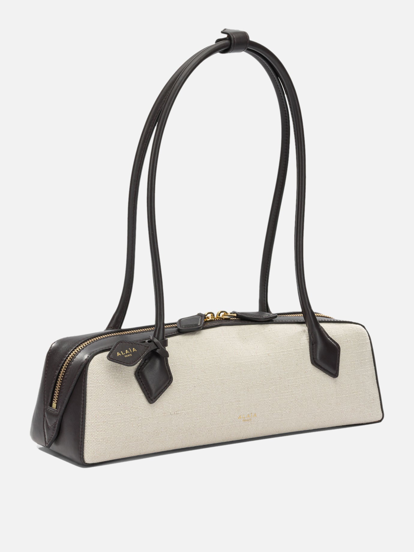 Medium bags 100% cotton - Other fabric: 100% leather  Beige - Alaïa Women | PDP | VIETTI Online Store | Zoom-Modal_2
