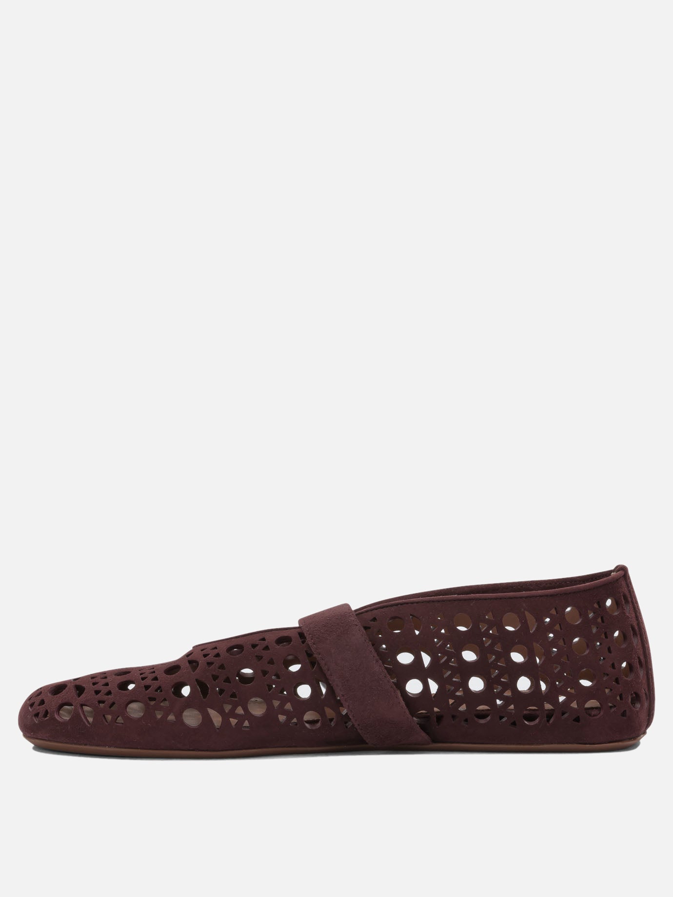 Ballerine Mary Jane 100% lamb leather - 100% rubber  Bordeaux - Alaïa Donna | PDP | VIETTI Online Store | Zoom-Modal_3
