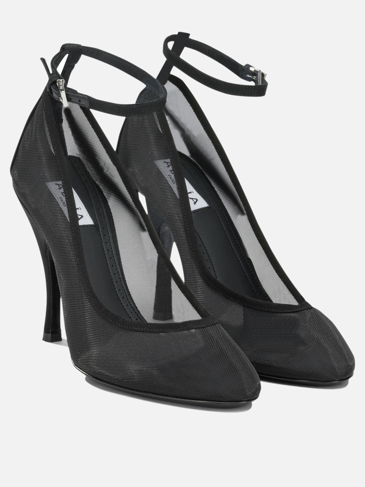 Alaïa "Nude 100MM" Pumps Black - VIETTI