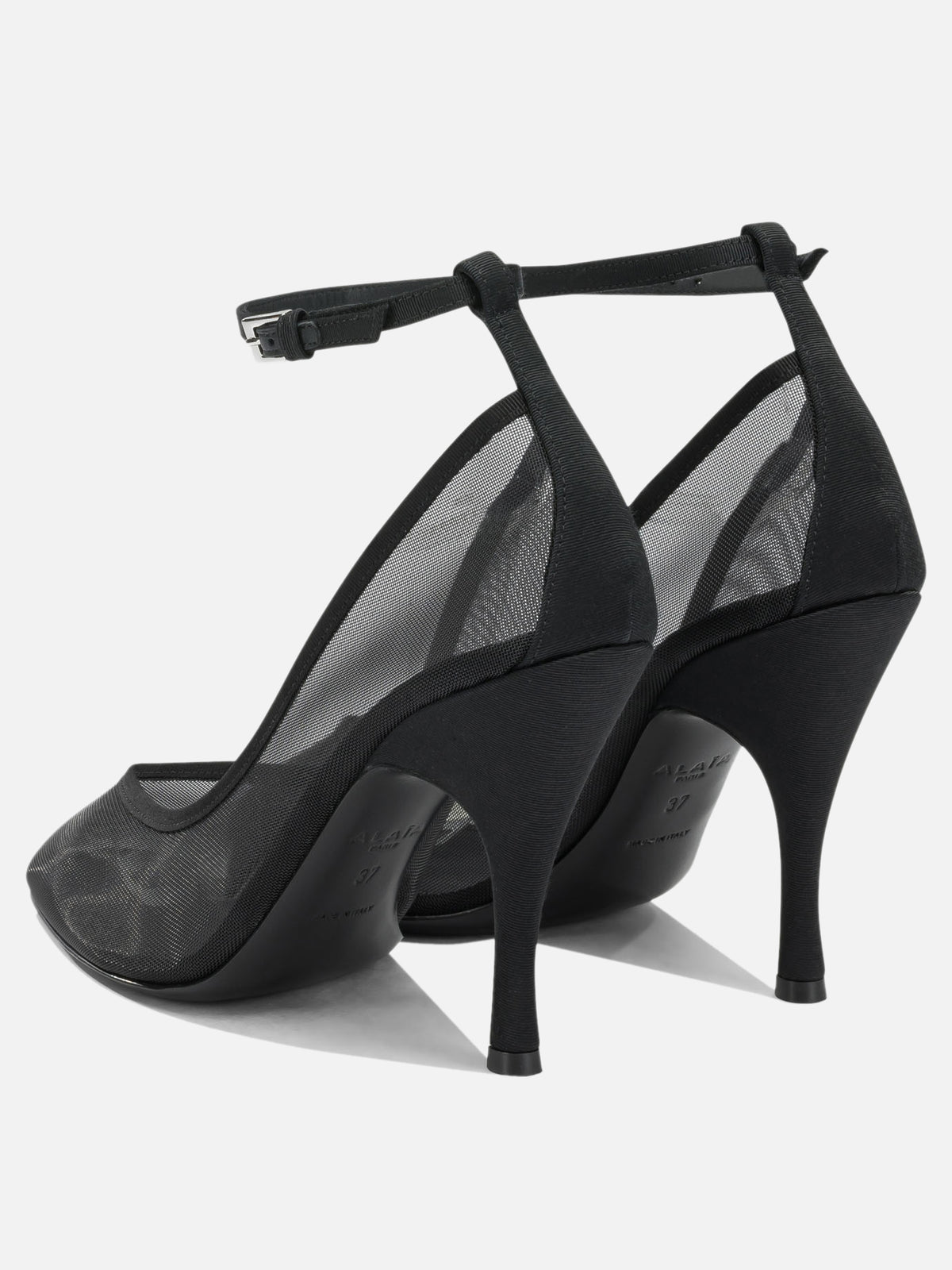 Alaïa "Nude 100MM" Pumps Black - VIETTI