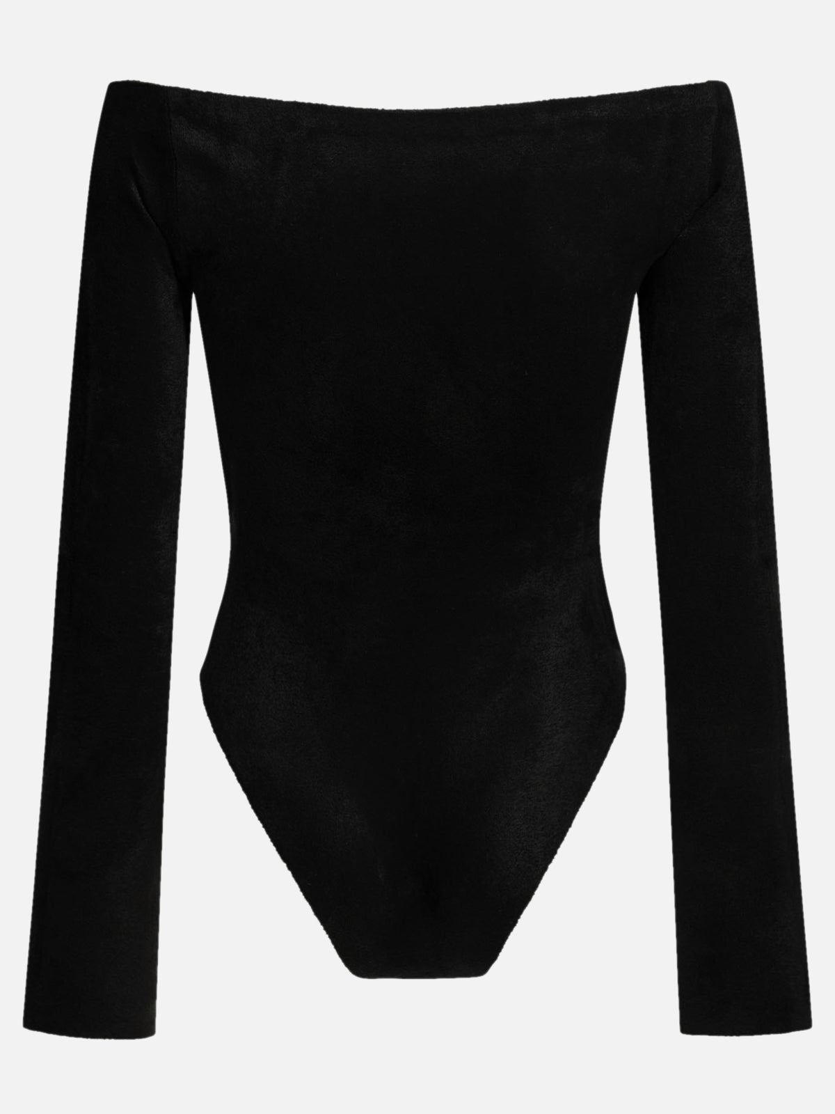 Alaïa Velvet Shaping Bodysuit Black

